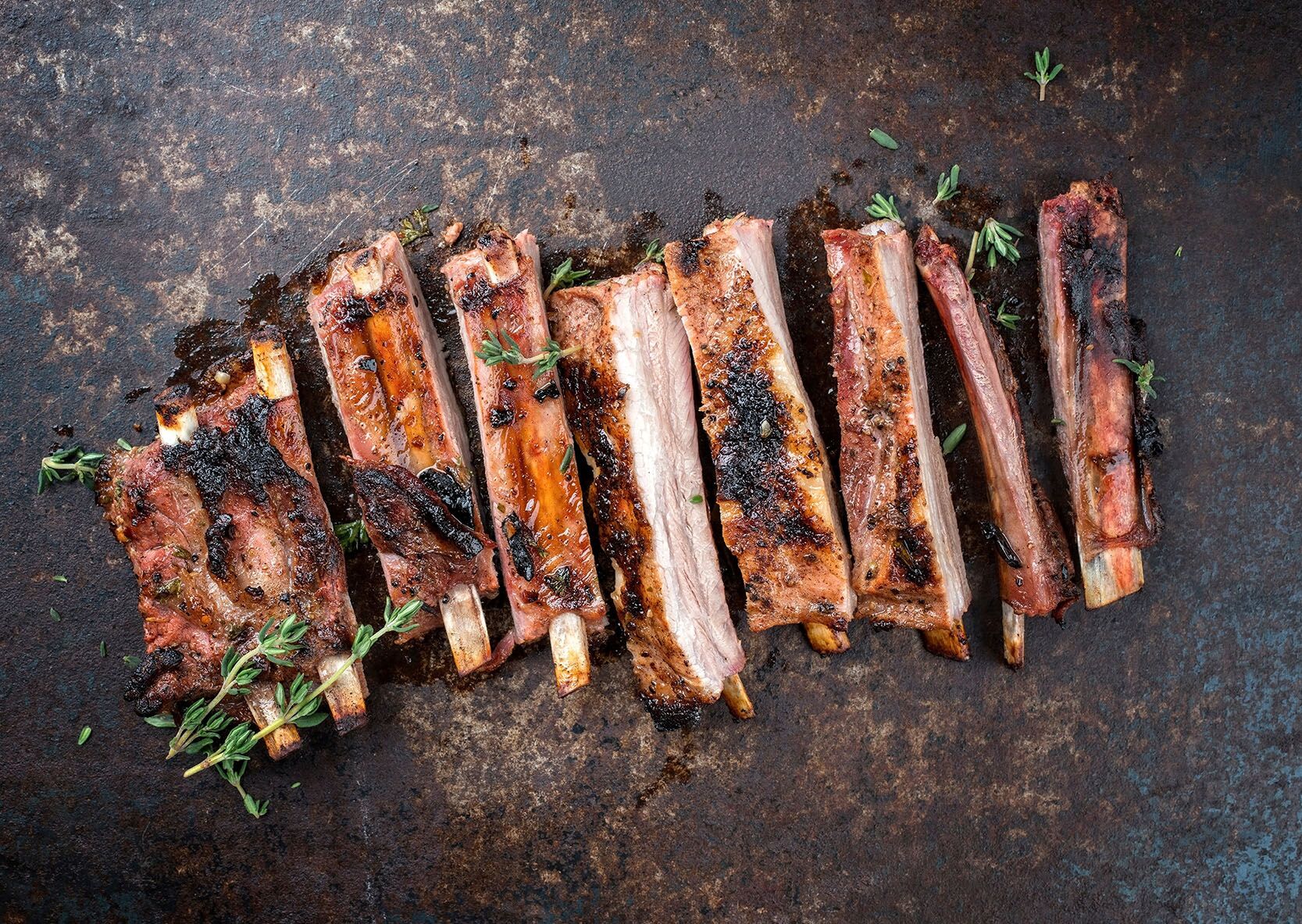 PRE COOKED RIBS ROSEMARY FLAVOUR - Image 4