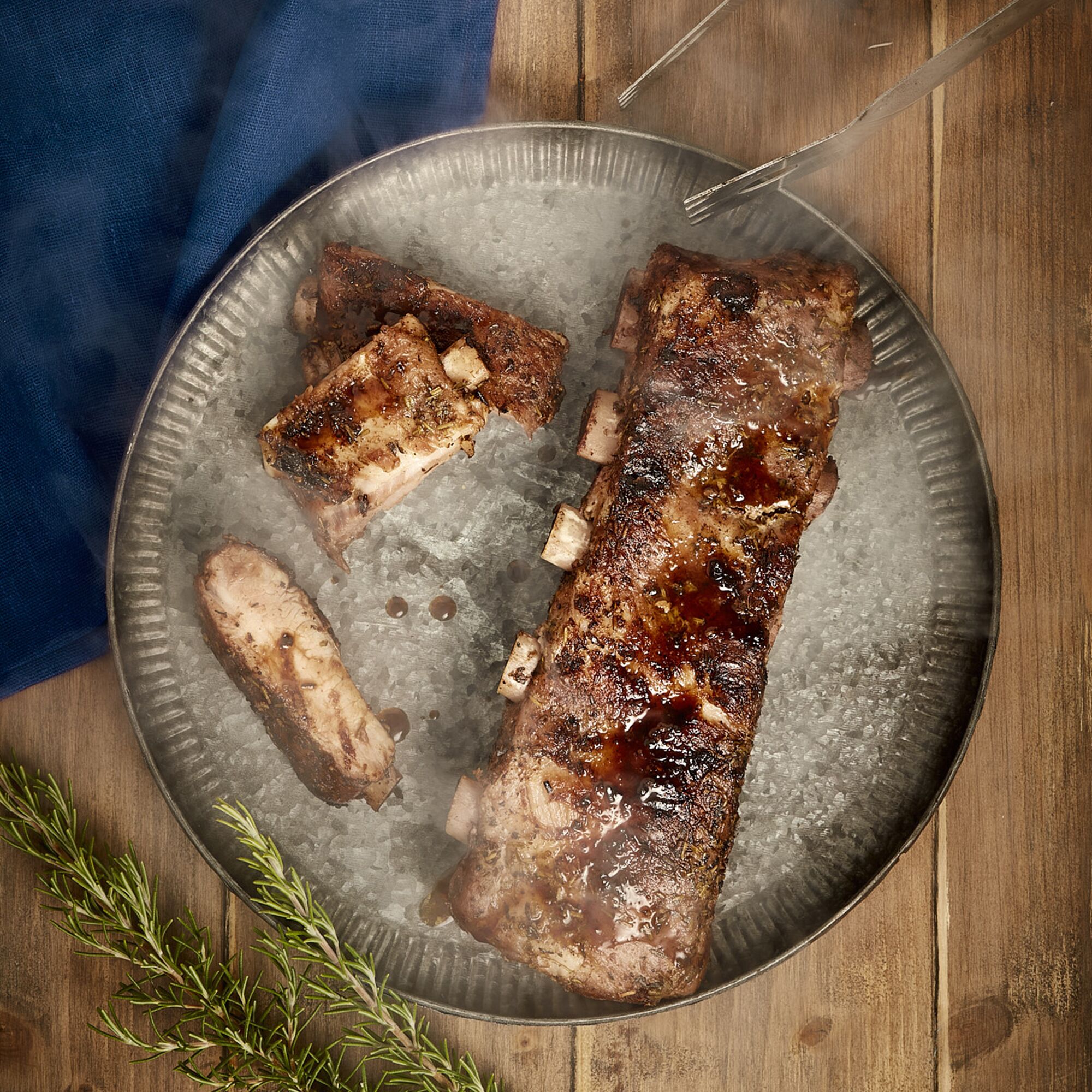 PRE COOKED RIBS ROSEMARY FLAVOUR - Image 3