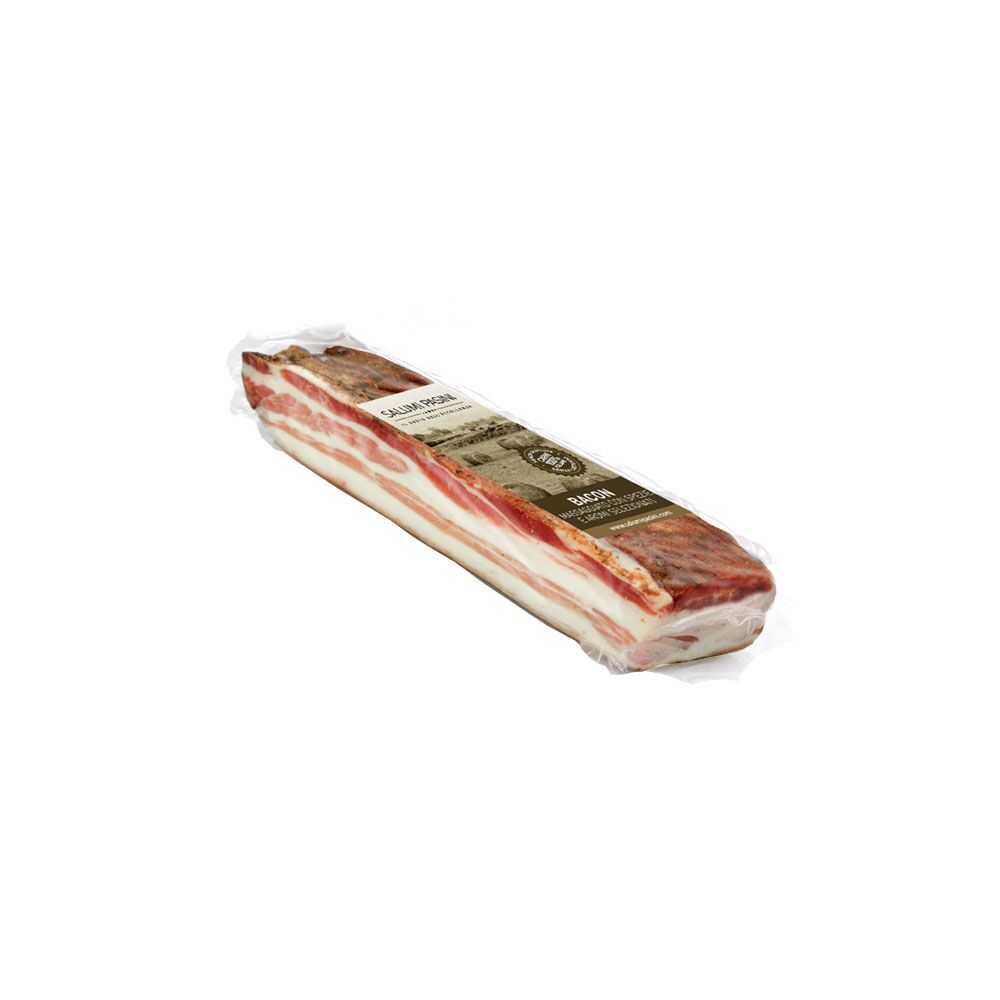 PANCETTA AFFUMICATA - GERÄUCHETER BAUCHSPECK TRANCHE (BACON)